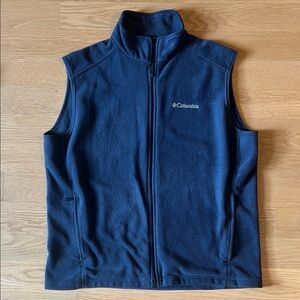 Columbia Deep Blue Sleeveless Fleece Vest